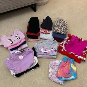18m-2T girls clothing lot